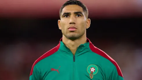 Achraf Hakimi of Morocco
