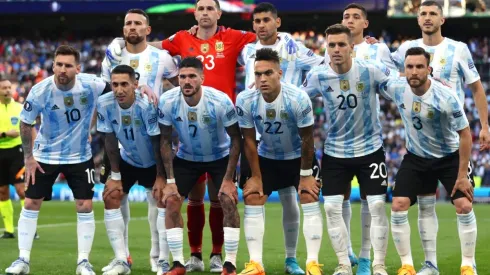 Argentina in the 2022 Finalissima at Wembley
