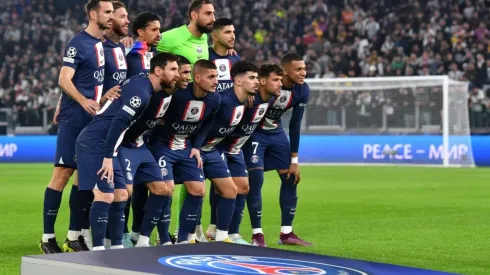 Paris Saint-Germain line up
