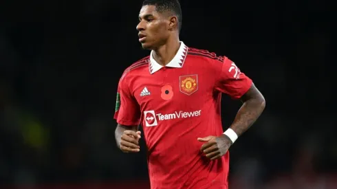 Manchester United player Marcus Rashford
