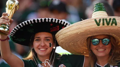 Mexican fans in the 2018 World Cup