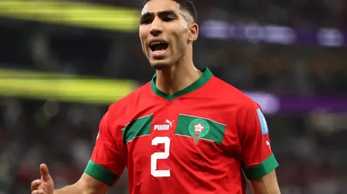 Achraf Hakimi of Morocco