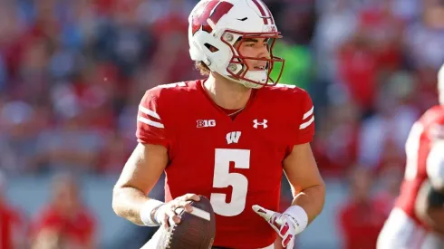 Graham Mertz of Wisconsin