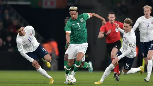 Callum Robinson of Republic of Ireland