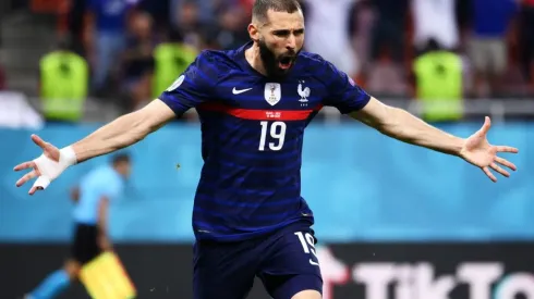 Karim Benzema with France
