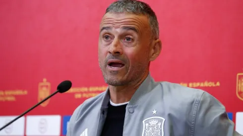 Manager Luis Enrique of Spain