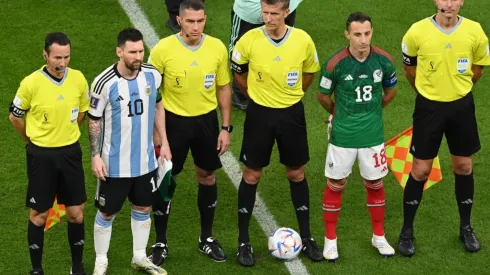 Lionel Messi and Andres Guardado