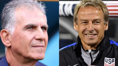 Carlos Queiroz and Jurgen Klinsmann
