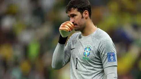 Alisson Becker of Brazil