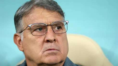 Gerardo Martino at the Qatar 2022 World Cup with Mexico
