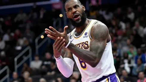 LeBron James of the Los Angeles Lakers
