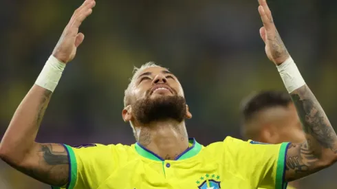 Neymar of Brazil at the Qatar 2022 World Cup
