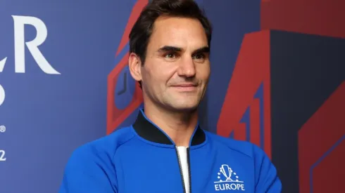 Roger Federer of Switzerland
