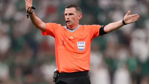 Referee Michael Oliver
