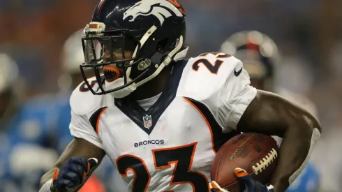 Ronnie Hillman with the Denver Broncos
