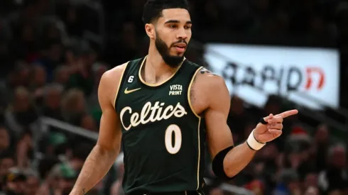 Jayson Tatum of the Boston Celtics