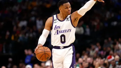 Russell Westbrook of the Los Angeles Lakers