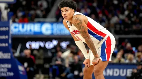 Killian Hayes of the Detroit Pistons