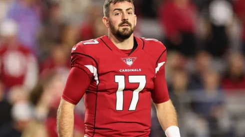 QB David Blough before the Cardinals vs Buccaneers on week 16
