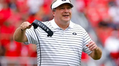 Head coach Kirby Smart of the Georgia Bulldogs
