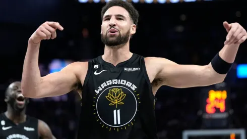 Klay Thompson of the Golden State Warriors