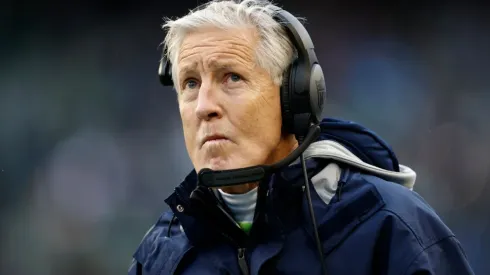 Pete Carroll head coach of the Seattle Seahawks
