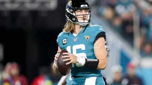 Trevor Lawrence quarterback of the Jacksonville Jaguars
