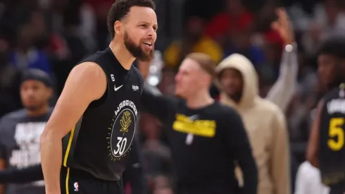 Stephen Curry #30 of the Golden State Warriors