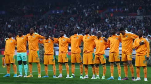 Players of Ivory Coast
