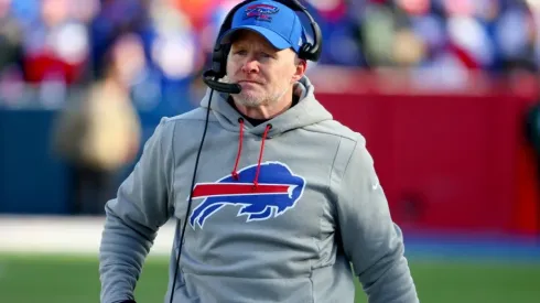 Sean McDermott head coach of the Buffalo Bills
