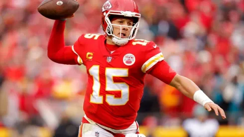 QB Patrick Mahomes left the game against the Jacksonville Jaguars in the first half
