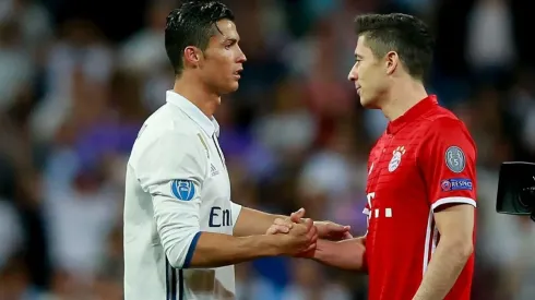 Cristiano Ronaldo and Robert Lewandowski.
