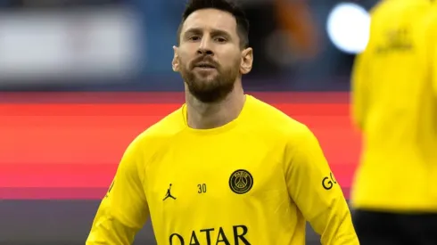 Lionel Messi with PSG
