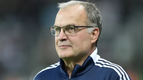 Marcelo Bielsa with Leeds United in the Premier League
