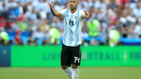 Javier Mascherano is Argentina's coach
