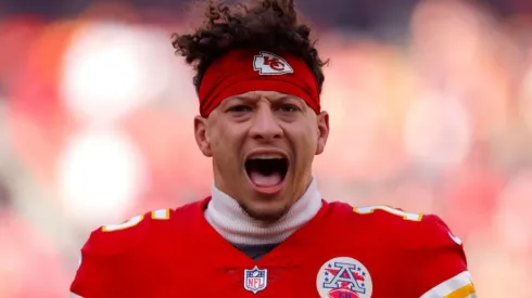 Patrick Mahomes quarterback of the Kansas City Chiefs
