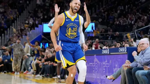 Stephen Curry #30 of the Golden State Warriors