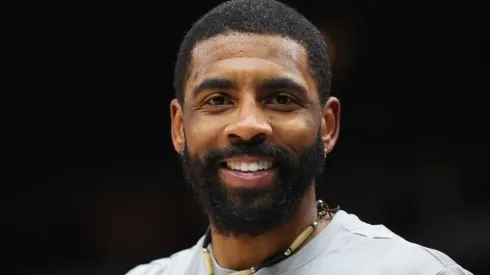 Kyrie Irving during a game with the Brooklyn Nets
