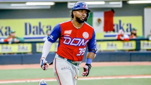 Kelvin Gutierrez of the Dominican Republic at Serie del Caribe 2023
