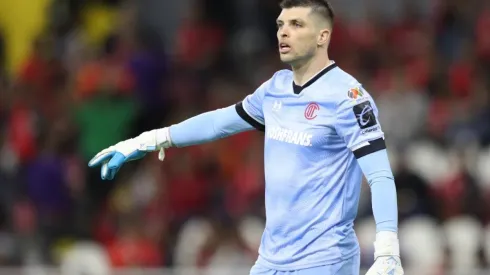 Tiago Volpi goalkeeper of Toluca
