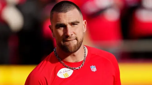 Travis Kelce tight end of the Kansas City Chiefs
