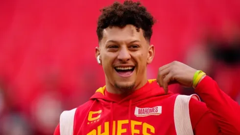 Patrick Mahomes quarterback of the Kansas City Chiefs
