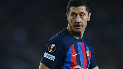 Robert Lewandowski of FC Barcelona
