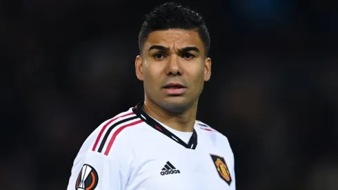 Casemiro with Manchester United