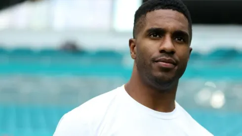 Byron Jones with the Miami Dolphins