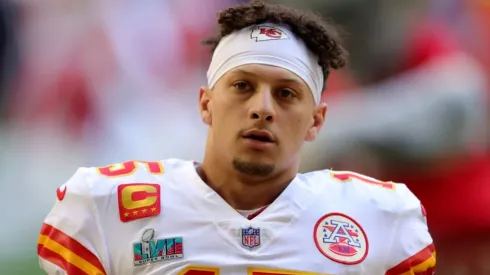 Patrick Mahomes quarterback of the Kansas City Chiefs
