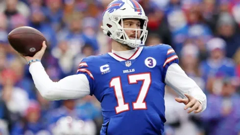 Josh Allen with the Buffalo Bills
