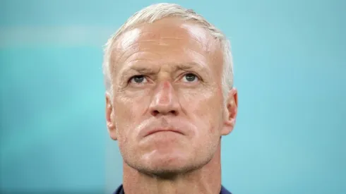 Didier Deschamps with France in the World Cup
