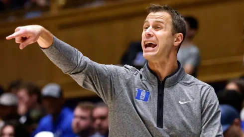 Jon Scheyer head coach of Duke
