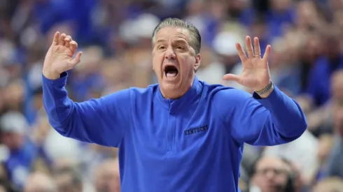 John Calipari head coach of the Kentucky Wildcats
